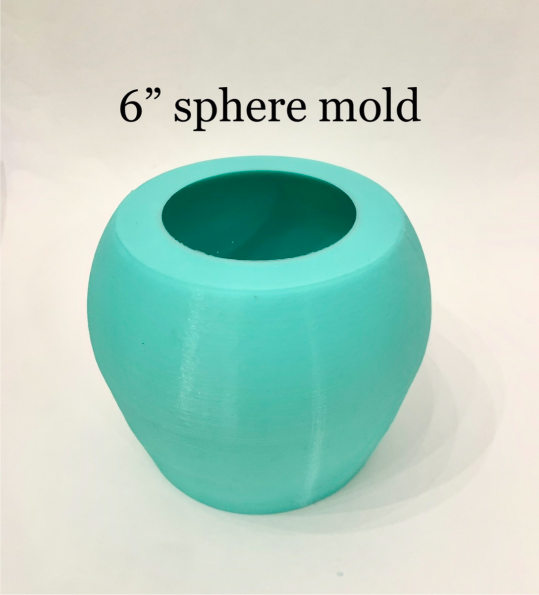 6 JUMBO Sphere Mold // Silicone Mold for Resin Casting // Smooth and Shiny  Mold 