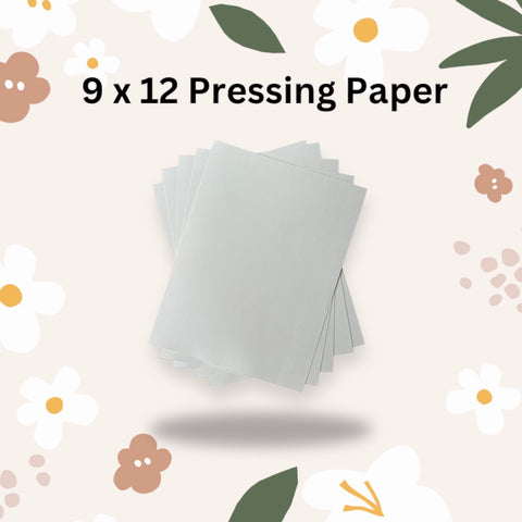 9x12 pressing paper