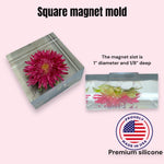 2” Square Magnet Mold