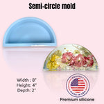 Semi-circle block mold