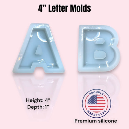 4” Letter Molds