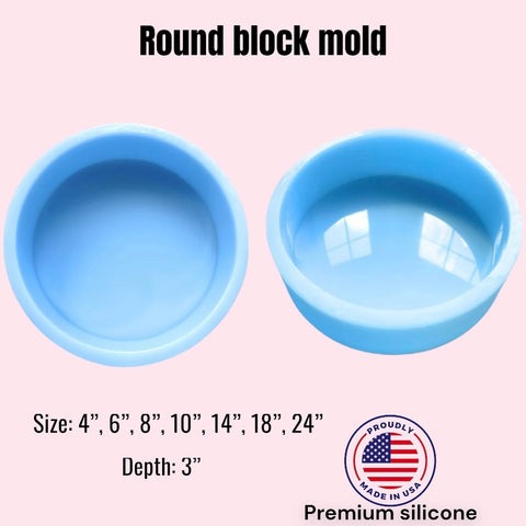 Round block mold