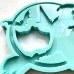 DISCONTINUED Witch and Bat Wreath Mold